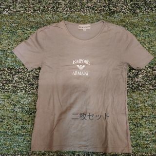 エンポリオアルマーニ(Emporio Armani)のエンポリオアルマーニ 二枚セット。(Tシャツ/カットソー(半袖/袖なし))