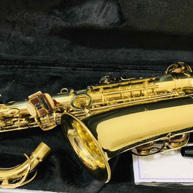 YR5093 極美品　MAXTONE アルトサックス SX-50A 楽器の管楽器(サックス)の商品写真