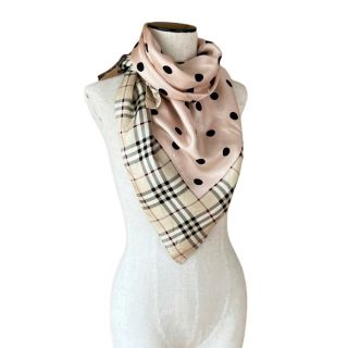BURBERRY - バーバリーロンドン シルクスカーフの通販 by オシャレマニ