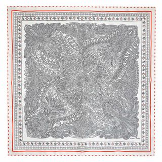 Hermes - エルメス カレ 55 バンダナ マハラニの庭 LE JARDIN DE LA