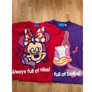 ディズニー(Disney)のディズニーリゾート　Tシャツセット　ミニー　デイジー(Tシャツ/カットソー)