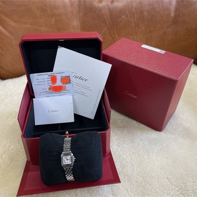 Cartier(カルティエ)のパンテール ドゥ カルティエ ミニパンテール　美品、未使用 レディースのファッション小物(腕時計)の商品写真