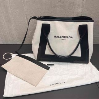 バレンシアガ(Balenciaga)のBALENCIAGA　コットンキャンバストートバッグ s(トートバッグ)