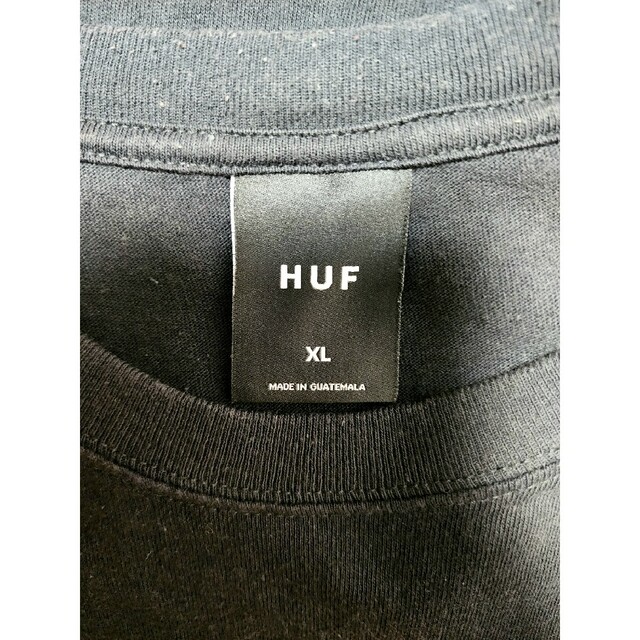 HUF(ハフ)の《超希少》HUF ハフ Tシャツ 黒 420 スモーキング リンゴ XL メンズのトップス(Tシャツ/カットソー(半袖/袖なし))の商品写真