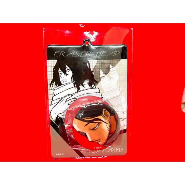 ジャンプショップ　ヒロアカ　缶バッジ　& 特製ホルダー　コレクション 相澤　消太 | フリマアプリ ラクマ
