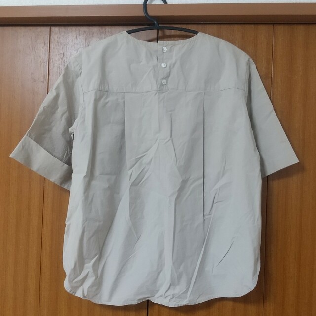 MUJI (無印良品)(ムジルシリョウヒン)の無印良品 半袖シャツ レディース レディースのトップス(カットソー(半袖/袖なし))の商品写真