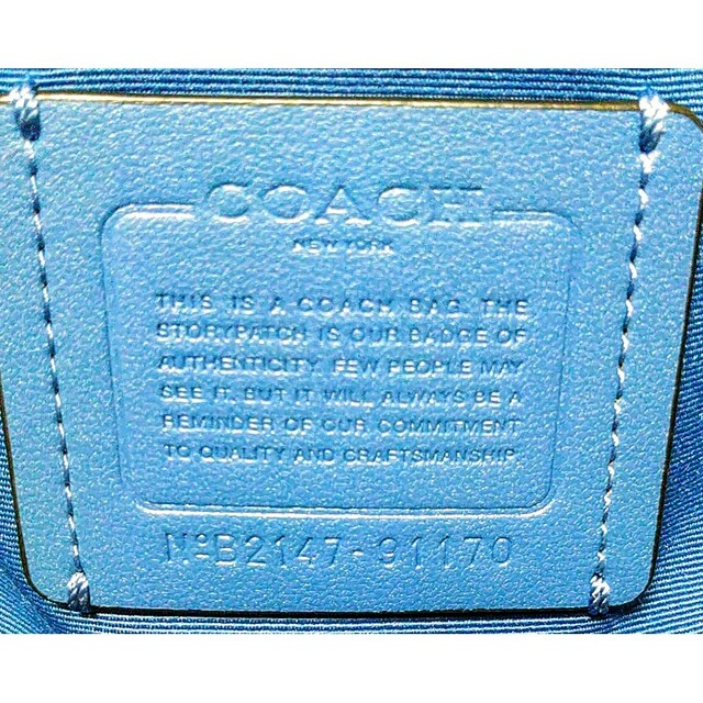 COACH(コーチ)の【新品未使用!!】COACH　超お洒落で可愛い♪キャンバストートバッグ正規品 レディースのバッグ(トートバッグ)の商品写真