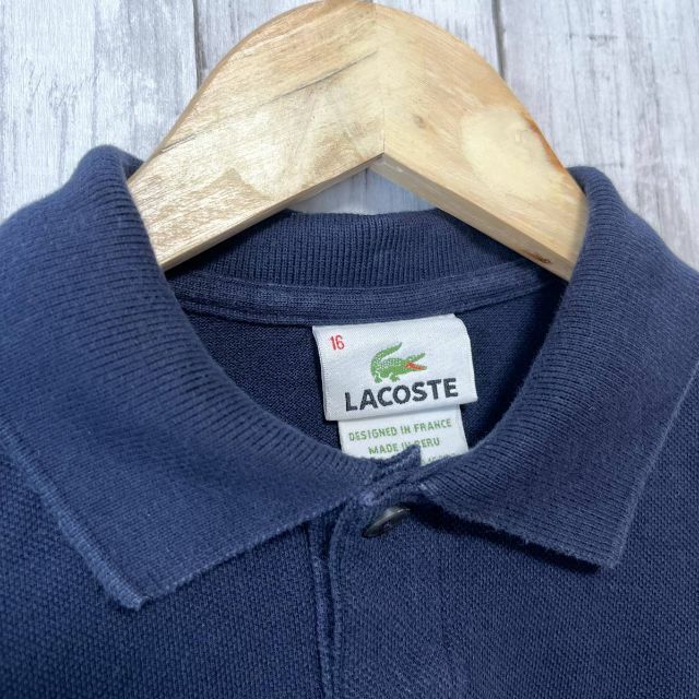 LACOSTE(ラコステ)のラコステ 半袖 ポロシャツ レディース サイズ16 Mサイズ相当 2-222 レディースのトップス(ポロシャツ)の商品写真