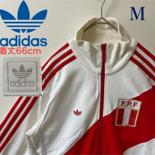 アディダス(adidas)の90s】adidasトラックジャケットジャージ古着ビンテージ刺繍ペルー　PERU(ジャージ)