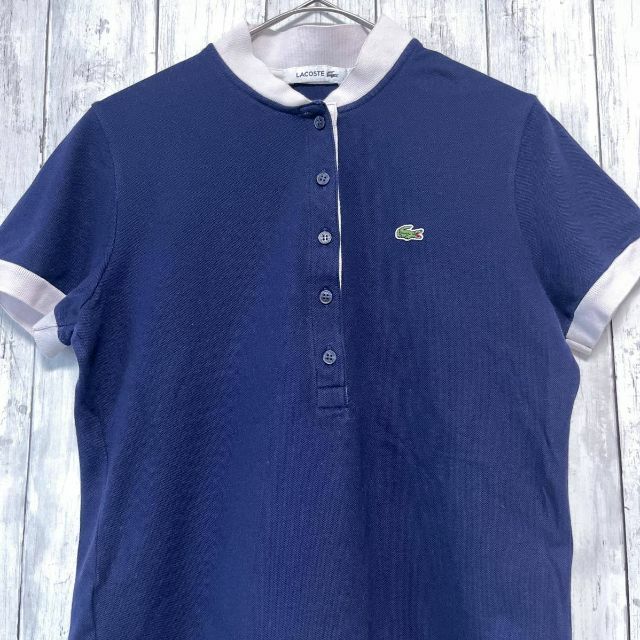 LACOSTE(ラコステ)のラコステ 半袖 ポロシャツ レディース  サイズ38 Sサイズ相当 2-231  レディースのトップス(ポロシャツ)の商品写真