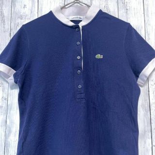 ラコステ(LACOSTE)のラコステ 半袖 ポロシャツ レディース  サイズ38 Sサイズ相当 2-231 (ポロシャツ)