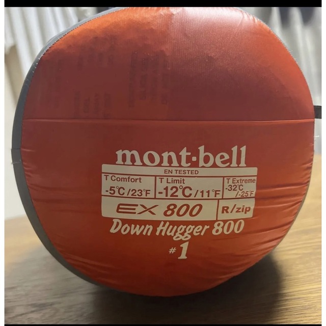mont bell - ダウンハガー 800 #1 寝袋 シュラフの通販 by まちゃ's