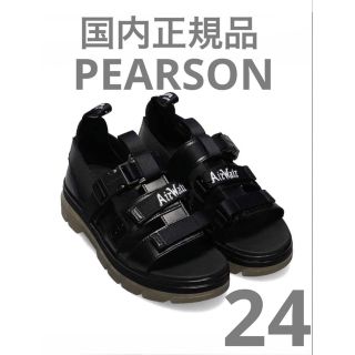 ドクターマーチン(Dr.Martens)のドクターマーチン PEARSON ピアソン ペアソン　ブラック　24cm(サンダル)