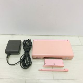 ニンテンドーDS(ニンテンドーDS)のNintendo DS LITE  ピンク　ニンテンドーDSライト　本体　充電器(携帯用ゲーム機本体)