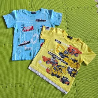 クレードスコープ(kladskap)のkladskap☆トミカTシャツ2枚組(size100cm)(Tシャツ/カットソー)