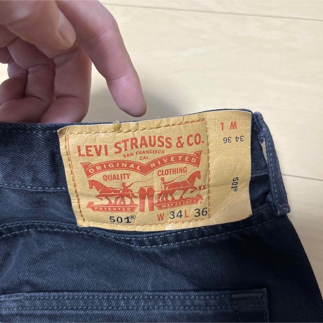 リーバイスLevi's 501 ブラックマジック　W36