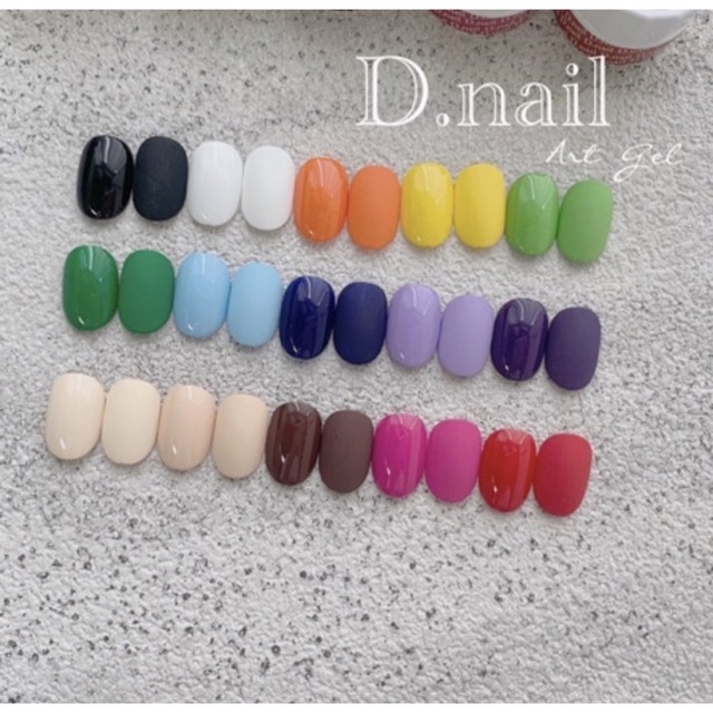 D.nailアートジェル 15色セット（極ジェル）、ネイルカラー、ネイルケア 1