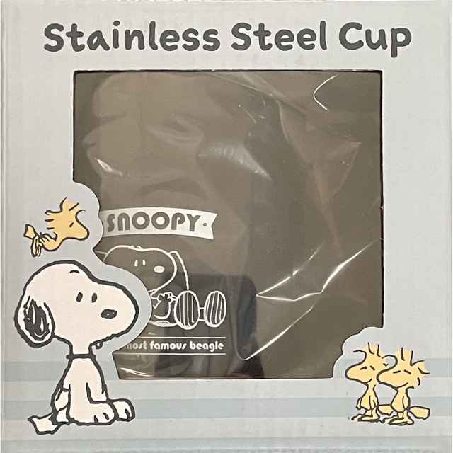 SNOOPY(スヌーピー)のスヌーピー　ステンレスマグカップ エンタメ/ホビーのおもちゃ/ぬいぐるみ(キャラクターグッズ)の商品写真