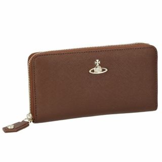 ヴィヴィアンウエストウッド(Vivienne Westwood)のヴィヴィアン ウエストウッド Vivienne Westwood 長財布 51050023-SAFFIANO BROWN(財布)