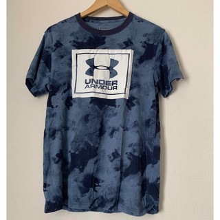 アンダーアーマー(UNDER ARMOUR)のアンダーアーマー　Tシャツ 総柄(ブルー)  MD(Tシャツ/カットソー(半袖/袖なし))
