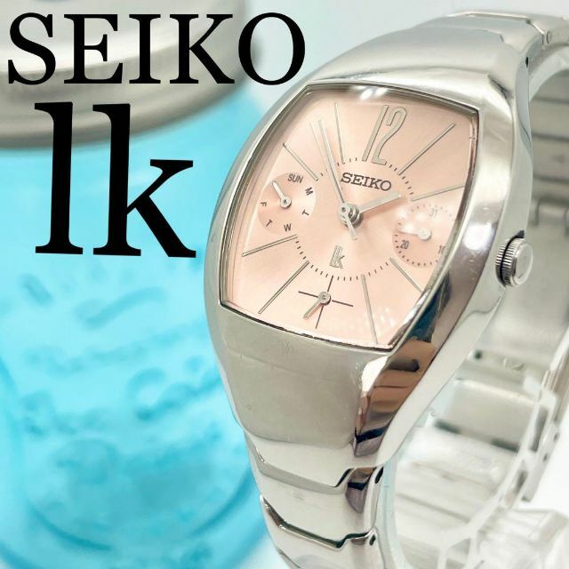 649 SEIKO LUKIA ルキア時計　レディース腕時計　オレンジ　人気