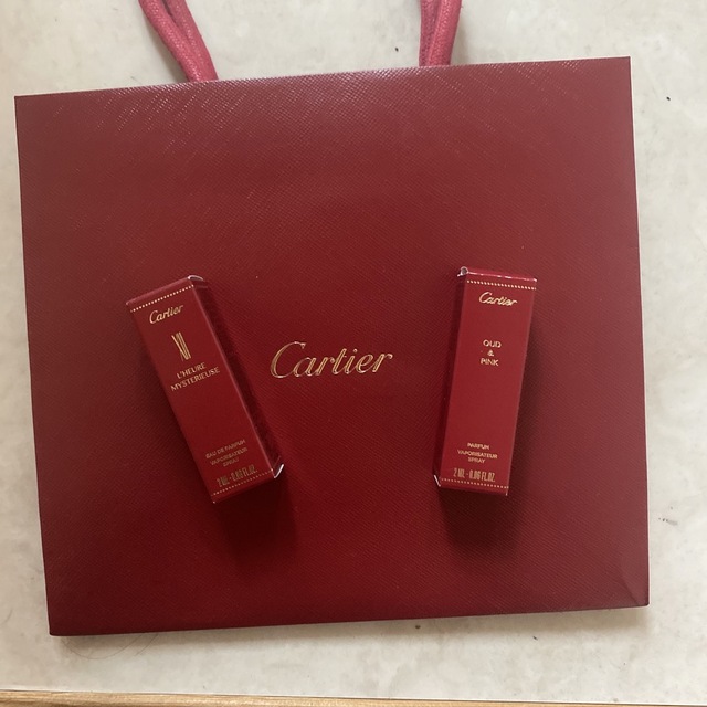 Cartier(カルティエ)のカルティエ　香水サンプル２点セット コスメ/美容の香水(香水(女性用))の商品写真