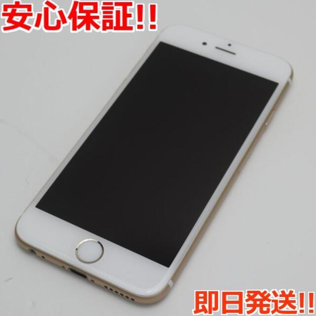 超美品 SOFTBANK iPhone6 16GB ゴールド