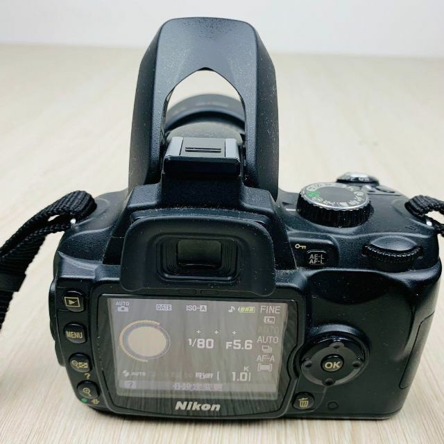 売り公式店 良品 Nikon 手ブレ補正レンズ 純正リモコン D60 レンズ