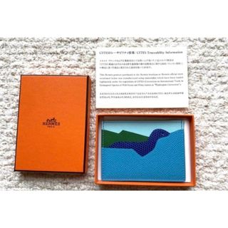 エルメス(Hermes)の《新品》HERMES  希少　リザード　petitH  カードケース(名刺入れ/定期入れ)