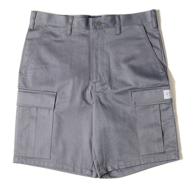 DESCENDANT(ディセンダント)のDESCENDANT ディセンダント パンツ サイズ:3 22SS コットン チノクロス カーゴ ショーツ GILL COTTON CHINO SHORTS グレー ボトムス ショートパンツ 【メンズ】 メンズのパンツ(ショートパンツ)の商品写真