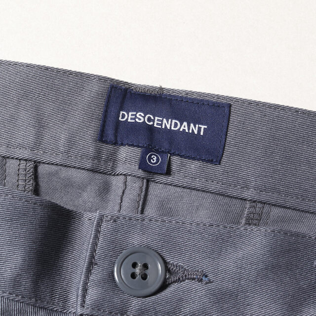 DESCENDANT(ディセンダント)のDESCENDANT ディセンダント パンツ サイズ:3 22SS コットン チノクロス カーゴ ショーツ GILL COTTON CHINO SHORTS グレー ボトムス ショートパンツ 【メンズ】 メンズのパンツ(ショートパンツ)の商品写真