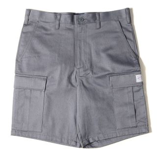 ディセンダント(DESCENDANT)のDESCENDANT ディセンダント パンツ サイズ:3 22SS コットン チノクロス カーゴ ショーツ GILL COTTON CHINO SHORTS グレー ボトムス ショートパンツ 【メンズ】(ショートパンツ)