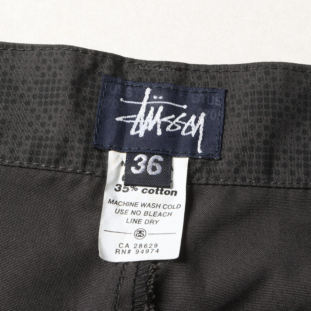 STUSSY - STUSSY ステューシー パンツ サイズ:36 T/C 総柄 ワーク