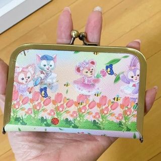 ディズニー(Disney)の【38】1つプレゼント!お財布【カード入れ】　ボタニカルダッフィー🌿🌷(財布)