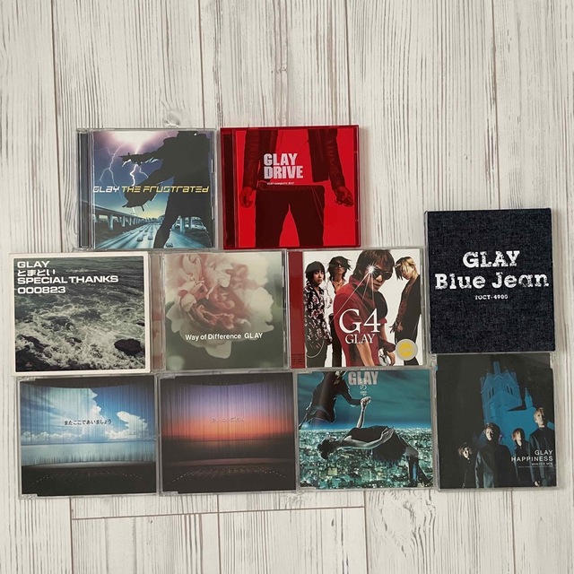 GLAY CD アルバム シングル まとめ売り - ポップス/ロック(邦楽)