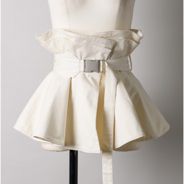 la belle Etude(ラベルエチュード)のラベルエチュード　サークルフレアボリュームベルト レディースのファッション小物(ベルト)の商品写真