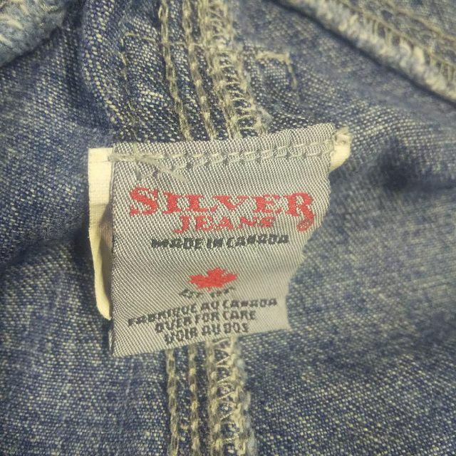 Silver JEANS(シルバージーンズ)の90s vintage カナダ製 オーバーオール SILVER JEANS レア メンズのパンツ(サロペット/オーバーオール)の商品写真