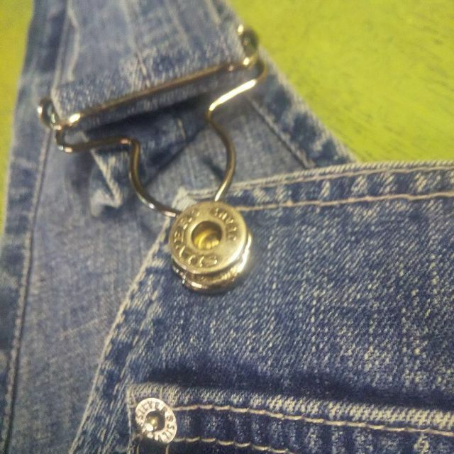 Silver JEANS(シルバージーンズ)の90s vintage カナダ製 オーバーオール SILVER JEANS レア メンズのパンツ(サロペット/オーバーオール)の商品写真