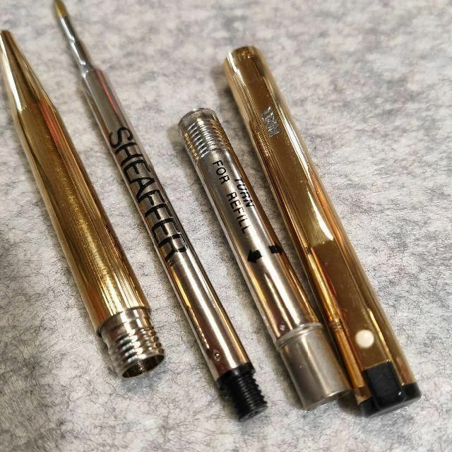 SHEAFFER(シェーファー)のシェーファー ボールペン GOLD ELECTRO PLATED 260412 インテリア/住まい/日用品の文房具(ペン/マーカー)の商品写真