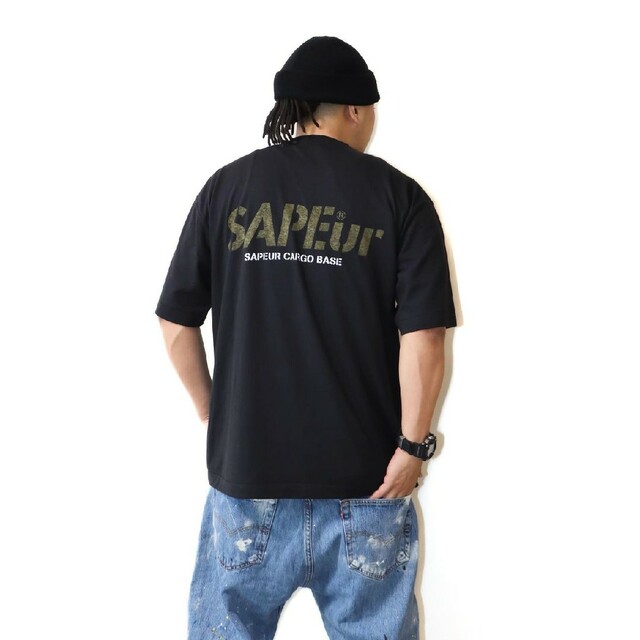 サプール　Sapeur　CargoBase限定Tシャツ メンズのトップス(Tシャツ/カットソー(半袖/袖なし))の商品写真