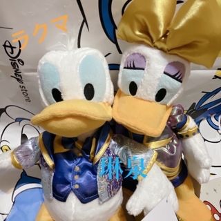 ディズニー(Disney)のディズニー ウォルトディズニーワールド50周年 デイジー＆ドナルド ぬいぐるみ(キャラクターグッズ)