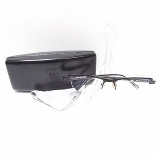 アランミクリ(alanmikli)のalain mikli アランミクリ A0348-07 度入り眼鏡 1点 ブラック リム:メタル/テンプル:プラスチック 黒 アイウェア メガネ めがね レディース AU1604C (サングラス/メガネ)