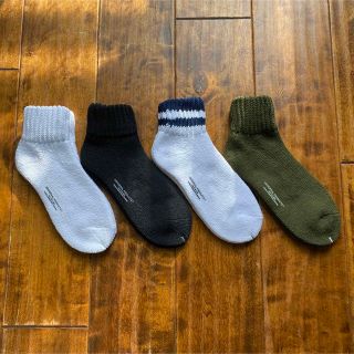 ワンエルディーケーセレクト(1LDK SELECT)の【新品】UNIVERSAL PRODUCTS SOCKS【4足】ソックス 靴下(ソックス)