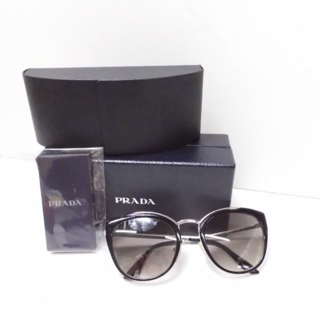 在庫あ低価】PRADA プラダ サングラス ブラック シルバー O5wui