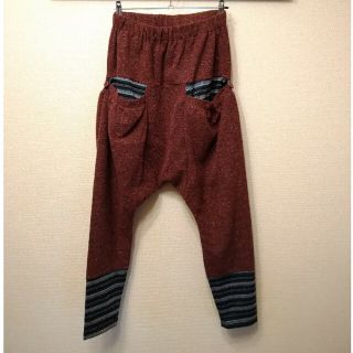 チャイハネ(チャイハネ)のチャイハネ　ジャガードビッグポケットサルエルパンツ(サルエルパンツ)