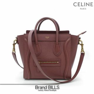 セリーヌ(celine)の未使用品 セリーヌ ラゲージ ナノショッパー 2way ハンドバッグ (ハンドバッグ)