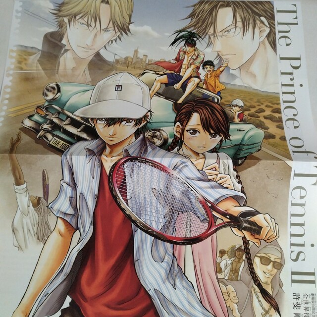 テニスの王子様 ポスター クリアしおり エンタメ/ホビーのおもちゃ/ぬいぐるみ(キャラクターグッズ)の商品写真