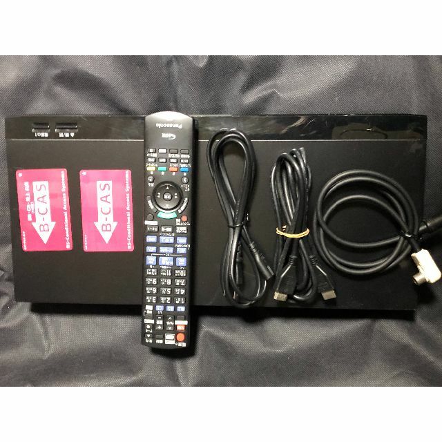 Panasonic(パナソニック)のパナソニック全録6CH　7チューナー搭載　DMR-BRX2000　動作確認済 スマホ/家電/カメラのテレビ/映像機器(ブルーレイレコーダー)の商品写真