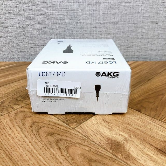 AKG アーカーゲー LC617 MD black ラベリア コンデンサーマイク-