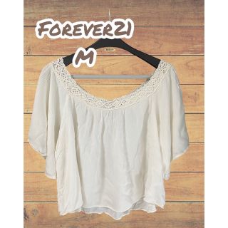 フォーエバートゥエンティーワン(FOREVER 21)の【SALE】Forever21♡フォーエバー21♡オフショルトップス♡ショート丈(Tシャツ(半袖/袖なし))